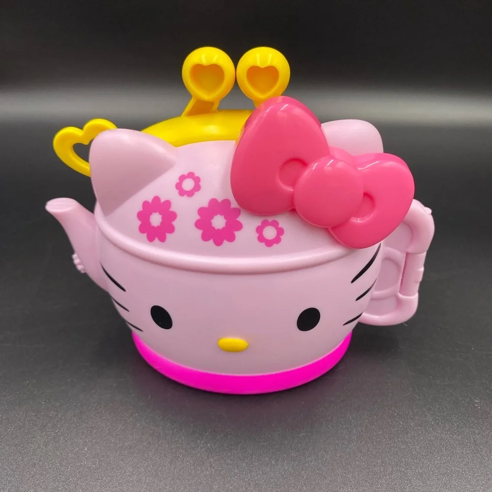 Hello Kitty tea party compact Sanrio mini toy
